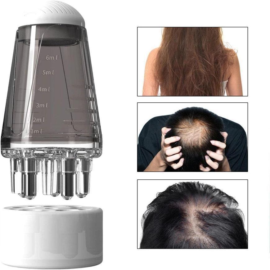 Detangler Hair Massage Comb with Oil Reservoir  M