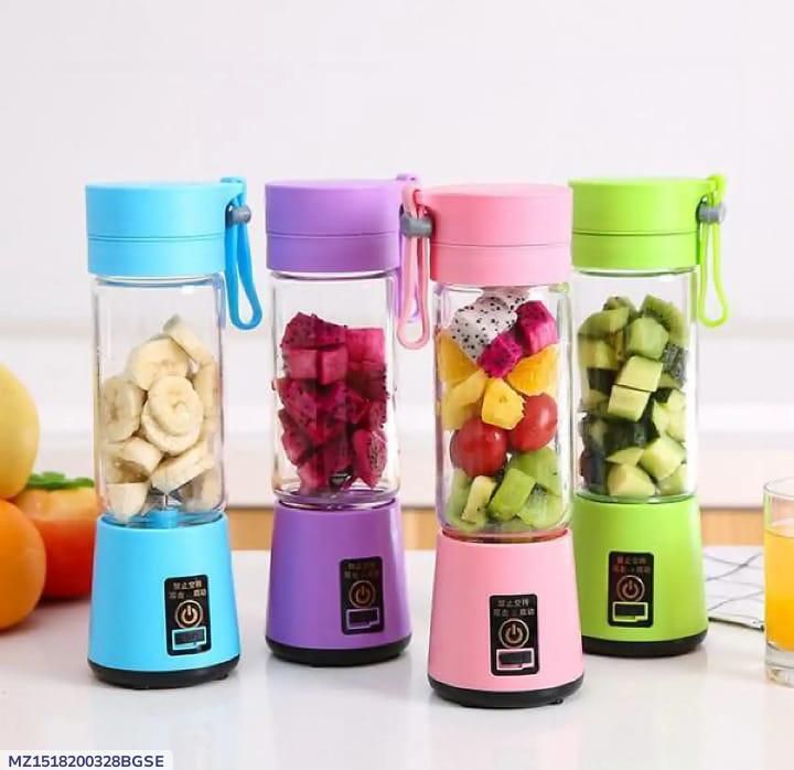Mini Juicer Blender 6 Blades USB Portable 380ml  Ar