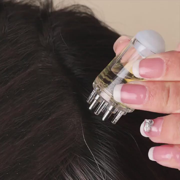 Detangler Hair Massage Comb with Oil Reservoir  M